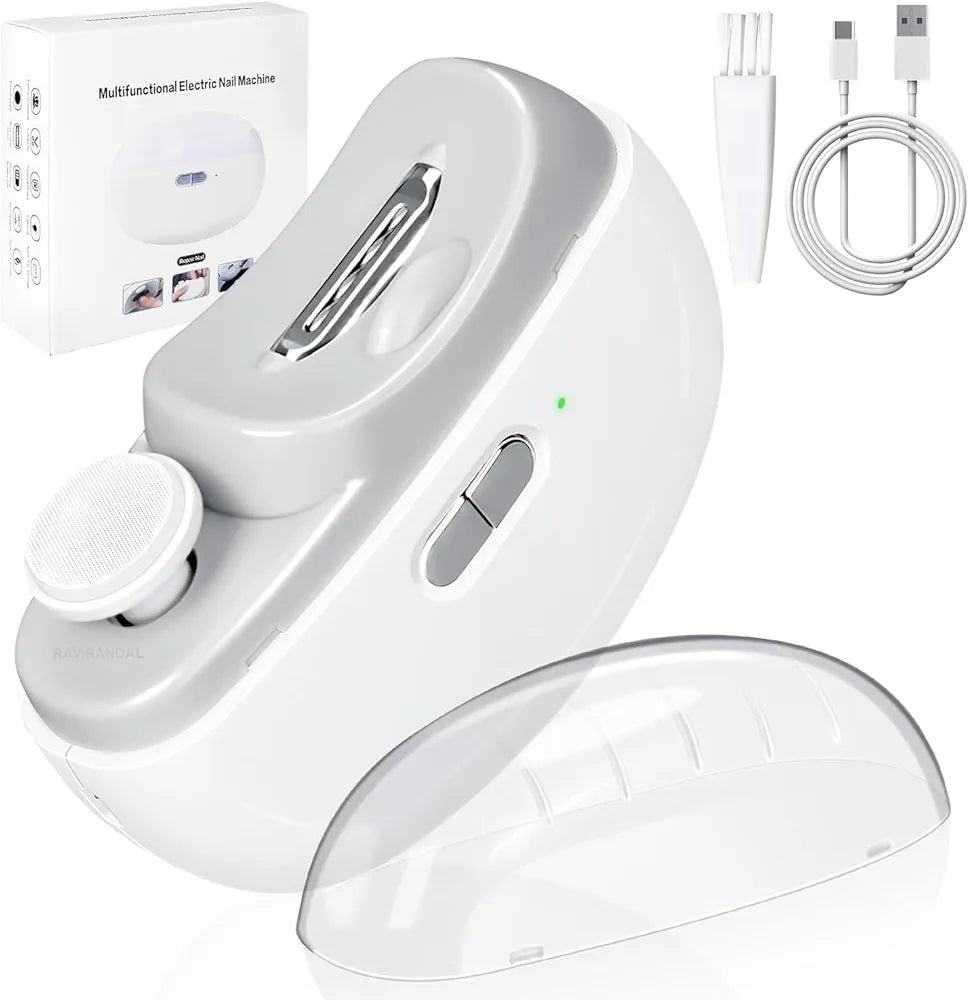 2in1 Electric Nail Clipper & Polish