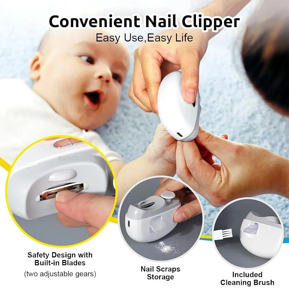 2in1 Electric Nail Clipper & Polish