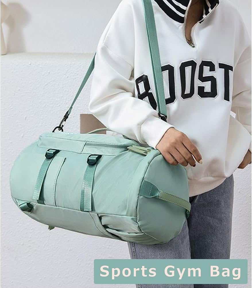 GODFLY Lightweight Waterproof Gym Bag, Travel Duffel Bag